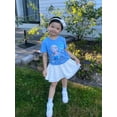 thumbnail image 3 of Camiseta Disney Frozen Elsa de algodón para cumpleañeros para niña de 2 a 6 años, 3 of 7