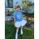 thumbnail image 3 of Camiseta Disney Frozen Elsa de algodón para cumpleaños de niña de 5 a 6 años, 3 of 7