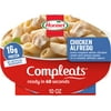 HORMEL COMPLEATS Chicken Alfredo, Shelf-Stable, 16 grams Protein, 10 oz Plastic Microwaveable Tray
