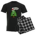 thumbnail image 6 of CafePress - Funny Merry Christmas Tree Men's Dark Pajamas - Men's Dark Loose Fit Cotton Pajama Set, 6 of 7
