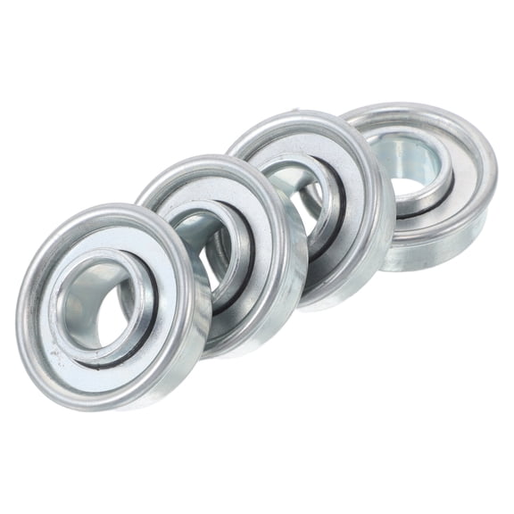 KONTONTY 4 Pcs Lawn Machine Wheel Bearings 3.00X3.00X1.00CM Silver