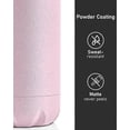 thumbnail image 2 of Insulated Water Bottle, Stainless Steel Metal Thermos Flask for Hot and Cold Drinks, Leak-Proof BPA Free Drinking Bottle for Kids or Adults (Black, 50, 2 of 5