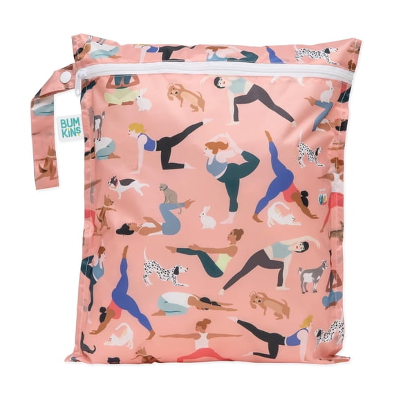 Bolsa Wet Bag Bumkins, impermeable y reutilizable, con cierre