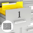 thumbnail image 3 of 5 Sheets Waterproof Oil-proof and Tear Proof Adhesive Labels Digital Email Box Stickers, 3 of 8