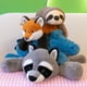thumbnail image 2 of 45/60/70cm Simulation/ Cute/ Soft/ Animal Plush Toys/ Lazy Series/ Raccoon/ Crocodile/ Sloth/Fox Pillow/Children's Birthday GiftCrocodile70cm Deng Xun unisex, 2 of 2