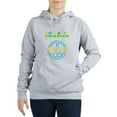thumbnail image 1 of CafePress - No War In Ukraine Support American Ukra Sweatshirt - Women's Hooded Sweatshirt, 1 of 1