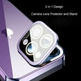 thumbnail image 5 of Magsafe Compatible Phone Case for Apple iPhone 13, Crystal Clear Anti-Yellow Shockproof Bumper Anti-Scratch Kickstand Case Cover for iPhone 13 - Clear, 5 of 6