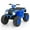 Blue, variant on Gymax Kids Ride-On ATV 24V Battery Powered Electric Vehicle w/ Wireless Connection Music Radio Blue