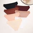 thumbnail image 2 of PUMISAS Low Waist Underpants For Women Solid Color Breathable Briefs Panty Stretch Seamless Panties One-Piece Comfortable Underpants, 2 of 3