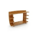 thumbnail image 1 of HTAO-100 36 inch Straight Hutch- Carbonized Amber Finish, 1 of 1