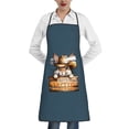 thumbnail image 2 of Funny Easter Apron for Women Men - Cute Bunny & Eggs Kitchen Apron with Pockets - Waterproof Cooking Bib for BBQ Baking Gardening Cafe, Easter Decor 2026, Easter Bunny Accessories, Hostess Gift Ideas, 2 of 9