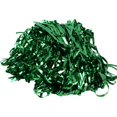 thumbnail image 2 of Flecos de aluminio para cortinas con borlas brillantes, decoración para ventanas y puertas de bodas, verde, 2 of 5