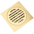 thumbnail image 4 of Desagüe de piso colador de ducha ANGGREK de latón duradero, 4 of 8