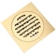 thumbnail image 4 of Desagüe De Piso, Desagüe De Piso Del Sótano Desagüe De Ducha Colador De Ducha Cuadrado, Latón Duradero Para Cocinas Y Baños, 4 of 7