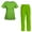 Apple green, variant on Women's Scrubs Set Top and Pants