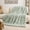Light Sage, variant on Fennco Styles Cuddle Bubble Faux Fur Throw Blanket 50" x 60" – Brown Ultra Soft Plush Textured Blanket for Couch, Bedroom, Living Room Décor