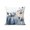 White, variant on Outdoor Pillows Waterproof, Navy Blue Pumpkin Fall Bedding Throw Pillows with Insert for Couch Sofa Bed, Thanksgiving Botanical Wooden 16x16 Inch Pillowcases Decorative Camping Patio Pillow Set of 2