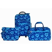 3-piece Blue Floral Set