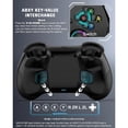 thumbnail image 4 of Wireless Mobile Gaming Controller - Compatible With IPad/iPhone/Tablet, Cloud Remote Joystick For IOS/Android, Features Macro Buttons, Hall-Rocker, Hall-Trigger - Starry Star Edition, 4 of 7