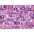 thumbnail image 1 of Ahgly Company Machine Washable Indoor Rectangle Transitional Orchid Purple Area Rugs, 4' x 6', 1 of 7