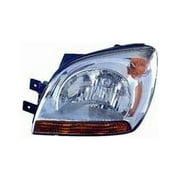 Replacement Depo 323-1115L-AC Driver Side Headlight For 05-08 Kia Sportage