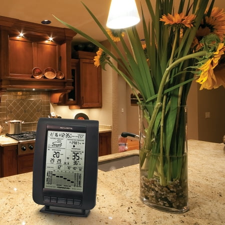 AcuRite Notos (3-in-1) Weather Station for Hyperlocal Forecast, Indoor/Outdoor Temperature/Humidity, and Wind Speed with Digital and Built-In Barometer (00634)