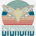 thumbnail image 3 of CafePress - Cicadas Cicadad Loves Flying Insects Entomologist Kids Baseball T Shirt - Kids Cotton Baseball Jersey, 3/4 Sleeve Shirt, 3 of 4