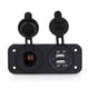 thumbnail image 1 of Adaptador de cargador Ecomeon 12 V doble USB para encendedor de cigarrillos coche, 1 of 5