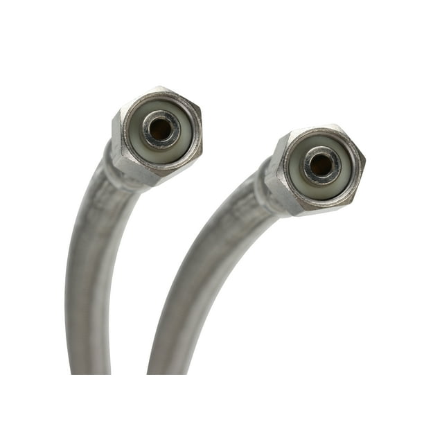 Fluidmaster 12IM120 Braided Stainless Steel Ice Maker Connector, 1/4