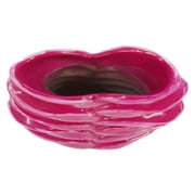 Ashland 11.75 Hot Pink Ceramic Vase , Summer Home Decor