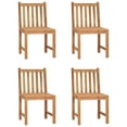 thumbnail image 3 of vidaXL 5 Piece Patio Dining Set Solid Teak Wood, 3 of 11