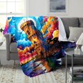 thumbnail image 3 of Fleece Blanket,Colorful At Cesar White Tower,Soft And Light Throw Blanket,For, 3 of 8
