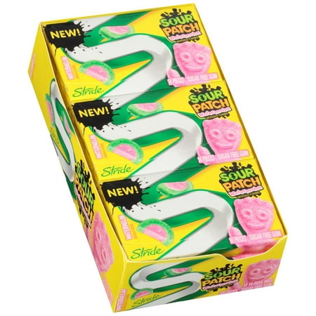 UPC 012546007139 product image for Stride Sour Patch Kids Gum, Watermelon, 14 Pc, 12 Ct | upcitemdb.com