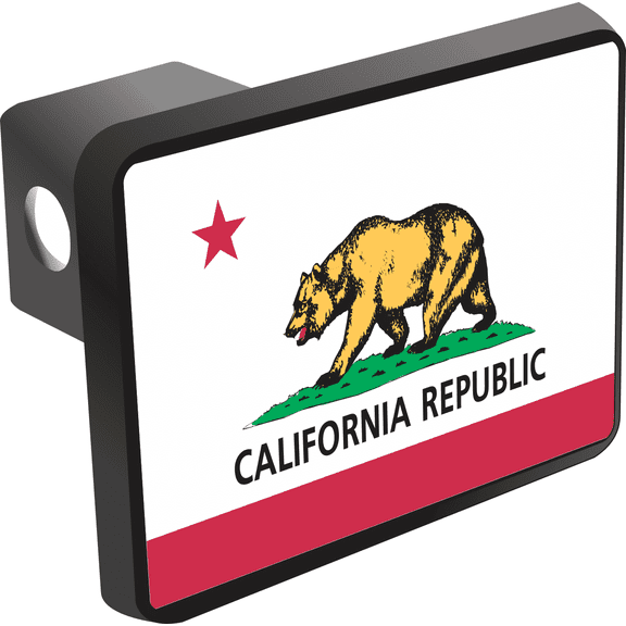 California State Flag Hitch Cover
