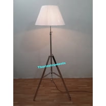 VINTAGE DESIGNS Hollywood THEATER Studio Marine Vintage ADJUSTABLE Tripod Floor Lamp Home Decor