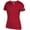 Red, variant on Women's Go-to Performance Short Sleeve Crew Athletic Tee Top (Red, 3XL)