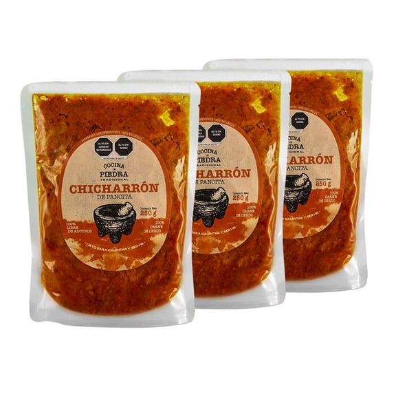 Chicharrón de Pancita de Cerdo Cocina de Piedra 250 g