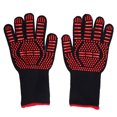 thumbnail image 2 of Guantes ignífugos, 2 guantes para asar, guantes independientes resistentes al calor para cocinar, guantes resistentes al calor, características mejoradas, 2 of 9