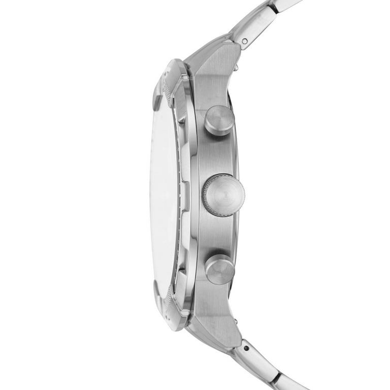 【オブレイ】純銀クオーツ Fossil Men's Autocross Multifunction Stainless Steel Watch, 42mm