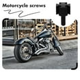thumbnail image 6 of HEMOTON Motorcycle Seat Bolt Quick Release 1/4-20 Thread Motorcycle Seat Mounting and Modification Accessories Motorcycle Back Seat Screw, 6 of 8