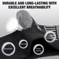 thumbnail image 4 of VEGCOO 8 Pairs Men's Ankle Athletic Socks, Cushioned Breathable Socks, 4 of 7