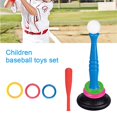 thumbnail image 4 of Juego De Juguetes De Anillo De Béisbol 2 En 1, Traje Deportivo Para Niños, Actividades, Juegos De Fitness Seguros, Juguetes Deportivos, Anillo De Béisbol Al Aire Libre Para Niños Vogacara OD013554-00, 4 of 6