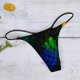 thumbnail image 2 of Gibobby Panty sexy Ajuste Bragas tanga sexy para mujer Bragas cintura cómodas con estampado（Beige， 2XL), 2 of 4