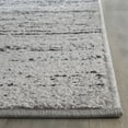 thumbnail image 3 of SAFAVIEH Adirondack Esmond Striped Runner Rug, Silver/Black, 2'6" x 16' - Modern Design, Silver & Black, Ideal for Living Room, Bedroom, Dining Space, Entryway, Hallway, Kitchen, 3 of 10