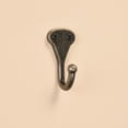 thumbnail image 2 of Uxcell 1.2" Length Bronze Tone Metal Wall Hanger Keychain Hooks, 5 Pack, 2 of 6