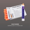 thumbnail image 2 of Marcador de pintura Sakura Solidified XSC-305 naranja fluorescente, 2 of 7