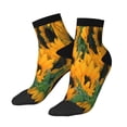 thumbnail image 2 of Bingfone Sunflowers 7 Design Patterned Men'S Women'S Casual Cotton Socks, 2 of 9