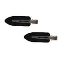 thumbnail image 3 of 2 Pcs Épingles à Cheveux Sans Trace Matériau Robuste Simple Charmant Clip de Coiffure à la Mode pour Bébé Femmes Filles Dame Noir, 3 of 8