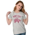thumbnail image 3 of Dont Eat Friends Vegan Vegetarian Womens Fitted Plus Size Graphic Tee Brisco Brands 2X, 3 of 5
