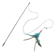 IMPERIAL CAT Go Cat Da Bird Rod and Feather Cat Toy, Hand (1 Bird)